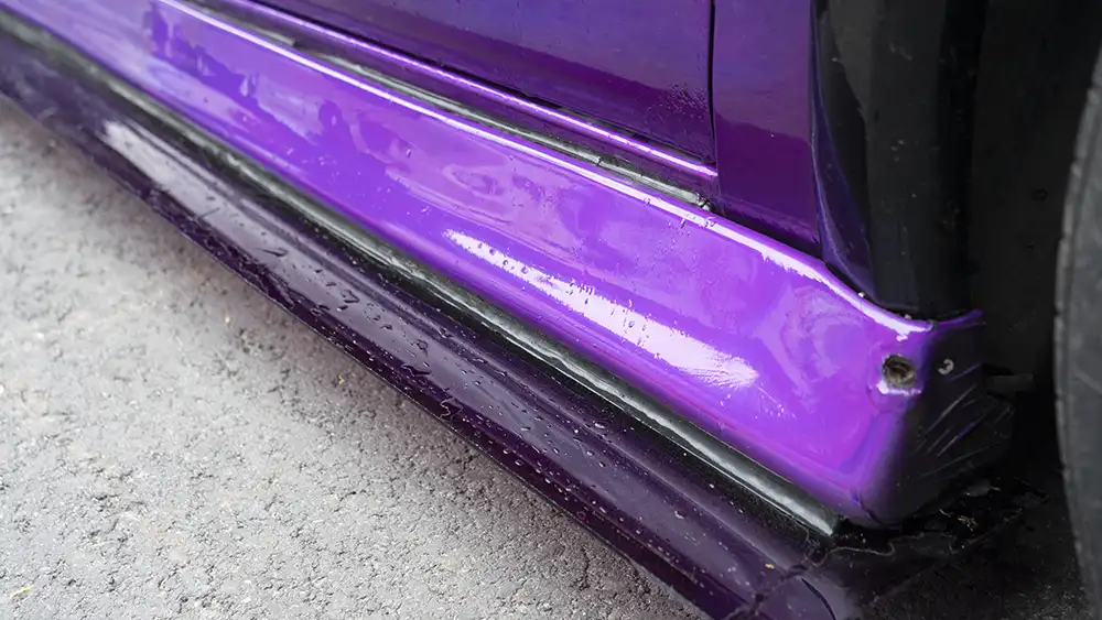 Kunststoff Auto-Tuning Seitenflügel aus Acryl