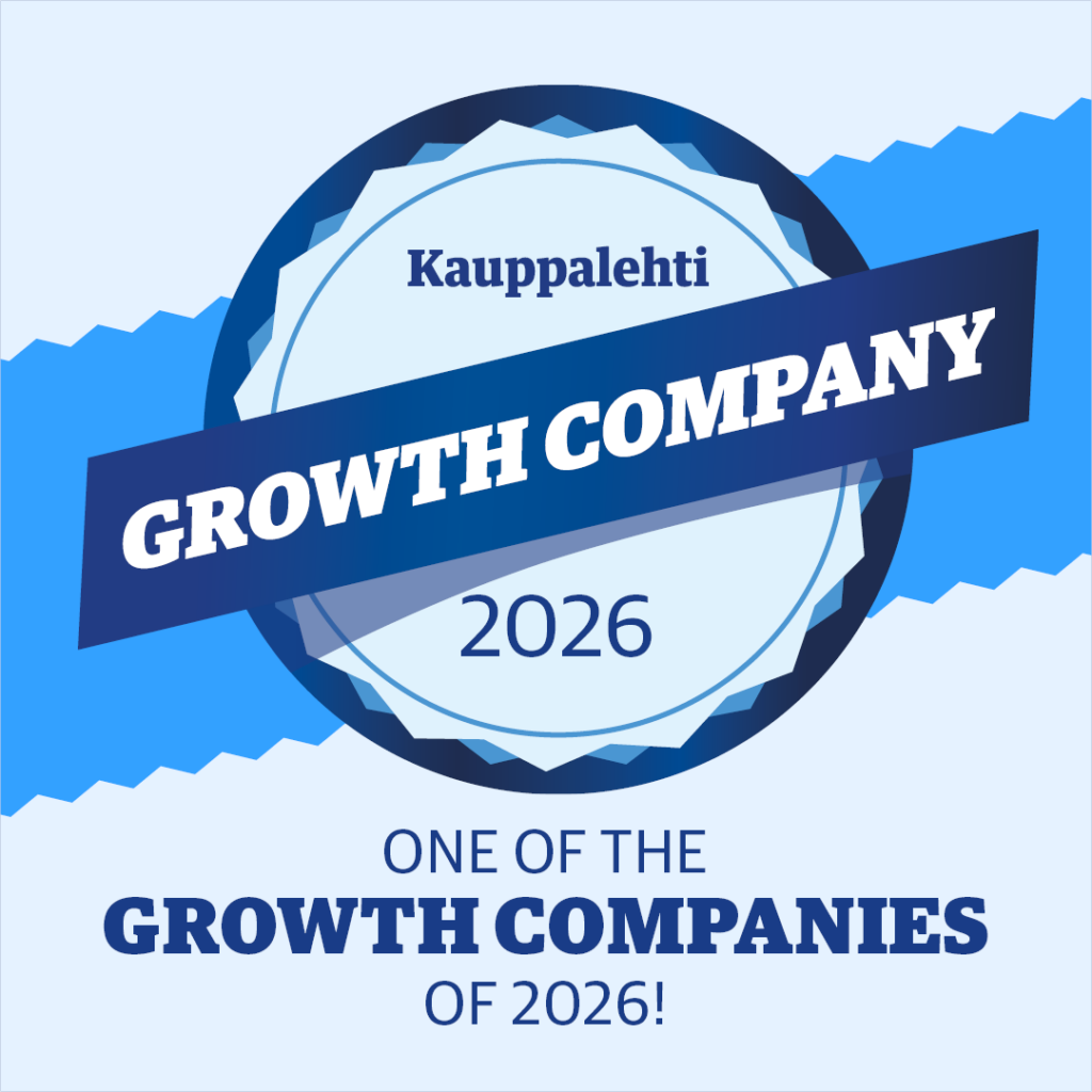 Muovia hat das Zertifikat Growth Company 2026 erhalten